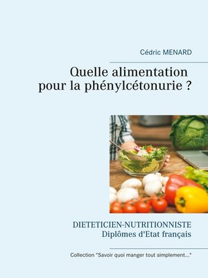 cover image of Quelle alimentation pour la phénylcétonurie ?